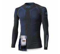 HELD 3D-Skin Cool Top Funktionshemd schwarz-blau, Größe XL