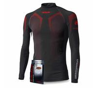 HELD 3D-Skin Warm Top Damen Funktionshemd schwarz-rot, Größe DS