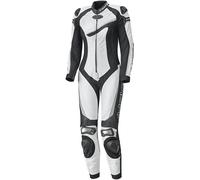 Held Ayana II 1-Teiler Damen Motorrad Lederkombi, weiß/schwarz, Größe 76