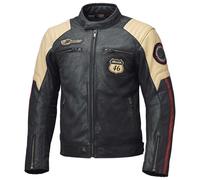 Held Baker 2 Motorrad Lederjacke, creme/dunkelblau, Größe 62