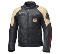 Held Baker 2 Motorrad Lederjacke, creme/dunkelblau, Größe 62
