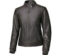 Held Barron Damen Motorrad Lederjacke, braun, Größe 38
