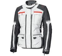 Held Carese Evo GTX Damen Motorrad Textiljacke, grau-rot, Größe 4XL