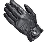 Held Classic Rider - Urban Motorrad Handschuhe Herren - Leichte Motorradhandschuhe Herren Sommer, Ziegenleder, perforierte Finger, Atmungsaktiv, CE-Zertifiziert Level 1, Schwarz, Größe 7