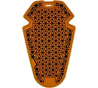 Held D3O Ghost Ellbogen Knie Protektor für Motorrad Schutzkleidung - Level 2 CE zertifiziert nach EN 1621-1:2012 - Atmungsaktiv, extra dünnes 11mm Knieprotektor Profil - Orange - Einheitsgröße