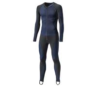 Held Unteranzug Race Skin II – Einteilig, atmungsaktiv, antibakteriell – Herren Schwarz/Blau XL