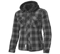 Held Lumberjack II Motorrad Textiljacke, schwarz-grau, Größe 5XL für Männer