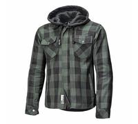 Held Lumberjack II Motorrad Textiljacke Schwarz/Grün XL