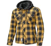 Held Lumberjack II Motorrad Textiljacke, schwarz-gelb, Größe XL für Männer