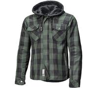 Held Lumberjack II Motorrad Textiljacke, schwarz/grün, Größe XXL