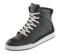 HELD Marick Motorradschuhe Damen - Urban Motorrad Sneaker - Leichter Sommer Motorradstiefel aus Amara und Microfiber mit Knöchelschutz, CE Zertifiziert EN 13634:2017, Schwarz, Größe 37