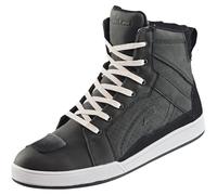 HELD Marick Motorradschuhe Herren - Urban Motorrad Sneaker - Leichter Sommer Motorradstiefel aus Amara und Microfiber mit Knöchelschutz, CE Zertifiziert EN 13634:2017, Schwarz, Größe 46