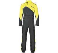 Held Monsun II 1-Teiler Motorrad Regenkombi, schwarz-gelb, Größe 5XL