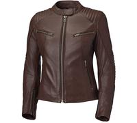 Held Robin Damen Motorrad Lederjacke, braun, Größe 36