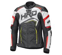 Held Safer II Lederjacke schwarz / weiß / rot 48