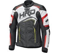 Held Safer II Motorrad Lederjacke, schwarz/weiß/rot, 58