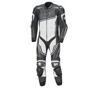 Held SLADE II - Einteilige Motorrad Lederkombi schwarz-weiss (Lederbekleidungsgröße: 26)