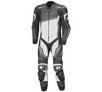 HELD Slade II Lederkombi, einteilig, Schwarz-Weiss, XXXL-Kurz / 29