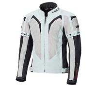 Held Sonic II Motorrad Jacke Herren - Sportliche und Luftige Mesh Sommerjacke - Leichte Motorradjacke mit Protektoren Level 1 - CE, EN 17092 zertifiziert - Schutzklasse A - Grau-Schwarz - Größe XXL
