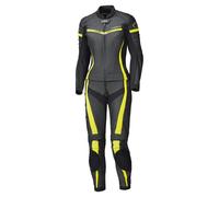 Held Spire 2-Teiler Damen Motorrad Lederkombi, schwarz-gelb, Größe 40
