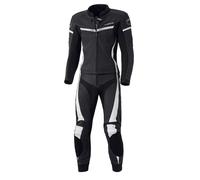 Held Spire 2-Teiler Motorrad Lederkombi, schwarz/weiß, Größe 25