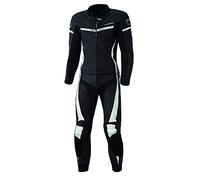 Held Spire 2-Teiler Motorrad Lederkombi, schwarz-weiss, Größe 54 56 110