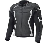 Held Street 3.0 Motorrad Lederjacke, schwarz/weiß, Größe 102