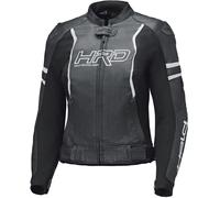 Held Street Rocket 4 Damen Motorrad Lederjacke, schwarz-weiss, Größe M