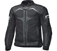 Held Torver Top Air Sport Motorrad Jacke Herren - Soft-Rindsleder und Heros-Tec Mesh - CE, Schutzklasse AA -Soft-Protektoren Level 2 - Atmungsaktive Motorradjacke - Schwarz-Weiß - Größe 62