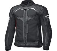 Held Torver Top Air Sport Motorrad Jacke Herren - Soft-Rindsleder und Heros-Tec Mesh - CE, Schutzklasse AA -Soft-Protektoren Level 2 - Atmungsaktive Motorradjacke - Schwarz-Weiß - Größe 62