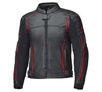Held Torver Top Sport Lederjacke Schwarz / Neonrot 54