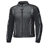 Held TORVER TOP - Sport Lederjacke schwarz - weiß (Lederbekleidungsgröße: 56)