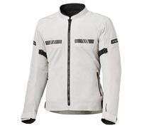 Held Tropic 4 Top Sommer Motorrad Jacke Herren - Sportliche und Luftige Mesh Sommerjacke - Leichte Motorradjacke mit Protektoren D3o Ghost Level 1 - CE Schutzklasse A, Grau, Größe M