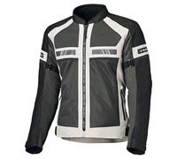 Held Tropic 4 Top Sommer Motorrad Jacke Herren - Sportliche und Luftige Mesh Sommerjacke - Leichte Motorradjacke mit Protektoren D3o Ghost Level 1 - CE Schutzklasse A, Grau-Schwarz, Größe K3XL