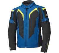 Held Zelda Motorrad Textiljacke, blau/neon gelb, Größe 4XL
