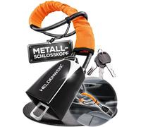 HELDENWERK® Lenkradkralle für Auto & Wohnmobil Lenkradschloss aus Metall