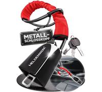 HELDENWERK® Lenkradkralle für Auto & Wohnmobil Lenkradschloss aus Metall
