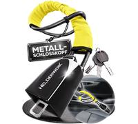 HELDENWERK® Lenkradkralle für Auto & Wohnmobil Lenkradschloss aus Metall