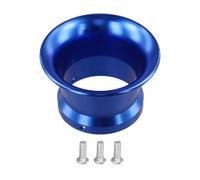 Helilyco 55 mm Vergaser-Luftfilter, Windbecher, 24/26/28/30 mm für Motorradvergaser, Aluminiumlegierung, kompatibel mit Keihin und OKO 24-30 Modellen, Schwarz/Silber/Rot/Blau/Gold