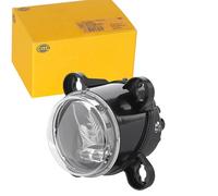 HELLA 1B0 015 050-001 LED-Hauptscheinwerfer - 90mm Essential R80 - 12/12V - rund - Einbau - Lichtscheibenfarbe: transparent - Stecker: DEUTSCH Stecker - vorne links/vorne rechts