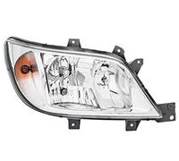 HELLA 1EH 246 047-221 FF/Halogen Scheinwerfer - für u.a. Mercedes-Benz Sprinter 4,6-T Bus (909) - für Rechtsverkehr - rechts