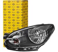 HELLA 1EJ 010 670-011 Scheinwerfer - VW Up (121, 122, BL1, BL2) - schwarz - ECE - für Rechtsverkehr - links