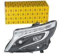HELLA 1EX 011 284-271 LED Scheinwerfer - MERCEDES-BENZ VITO Tourer (W447) - grau - ECE/CCC - für Rechtsverkehr - links