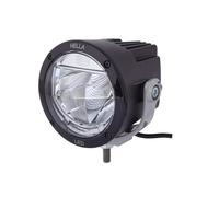 HELLA 1F0 012 206-011 LED-Fernscheinwerfer - Luminator X LED - 12/24V - rund - Referenzzahl: 37.5 - geschraubt - glasklare Streuscheibe - Lichtscheibenfarbe: glasklar - Kabel: 3000mm - links/rechts