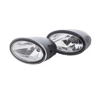 HELLA Halogen/FF Fernscheinwerfersatz - FF 50 - 12V - oval - Referenzzahl: 12.5 - ECE/ADR/GGVS - glasklare Streuscheibe - transparent - 4-polig - links/rechts - Set - Menge: 2 - 1FA 008 283-811