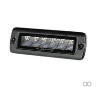 Hella LED Fernscheinwerfer - Black Magic Edgeless Mini Lightbar 6.2" - 12V / 24V - 2000lm - rechteckig - Nahfeldausleuchtung - Kabel: 800mm - Stecker: offene Kabelenden - 1FB 358 176-221