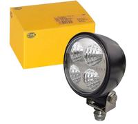 HELLA 1G0 996 276-451 LED-Arbeitsscheinwerfer - Modul 70 Gen. III - 12/24V - 800lm - geschraubt/Anbau - schwenkbarer Montagebügel - Nahfeldausleuchtung - Kabel: 2000mm - Stecker: offene Kabelenden