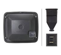 HELLA 1GA 007 506-111 Halogen-Arbeitsscheinwerfer - Ultra Beam - 12/24V - Einbau/Schraubanschluss - 4-Punkt Befestigung - Nahfeldausleuchtung - Stecker: AMP