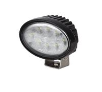 HELLA 1GA 996 761-001 LED-Arbeitsscheinwerfer - Oval 100 Gen. II - 12/24V - 4400lm - Anbau/geschraubt - schwenkbarer Montagebügel - Nahfeldausleuchtung - Stecker: DEUTSCH Stecker