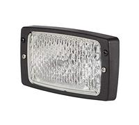 HELLA 1GB 006 213-111 Halogen-Arbeitsscheinwerfer - Modul 6213-24/12V - 1000lm - Einbau/Schraubanschluss - 2-Punkt Befestigung - Nahfeldausleuchtung - Stecker: Flachstecker